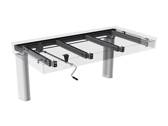 Регулируемая высота кухонной столешницы Ropox FLEXIMANUAL ARCH-00067591