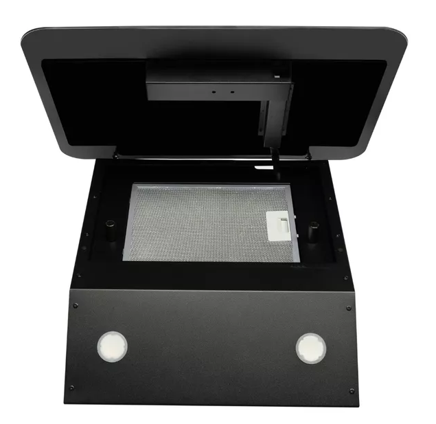 9067479 Вытяжка наклонная DeLonghi Arco 608 NB черный STDN-0086067 - Вид №2