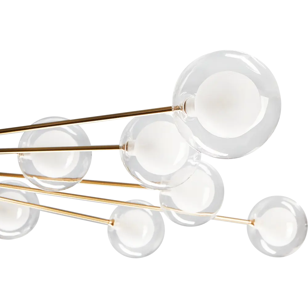 Люстра Freya Celebrity — 24-ламповое золотое освещение для просторных интерьеров 88241804 STLM-0932816 - Вид №5