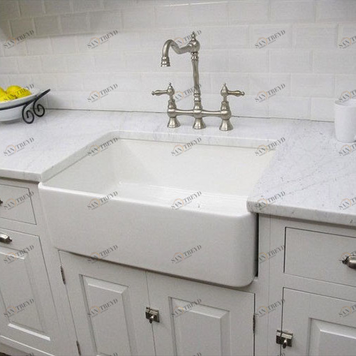 FM03018001 Полувстраиваемая раковина консольная 50 см белая Disegno Ceramica Farm 