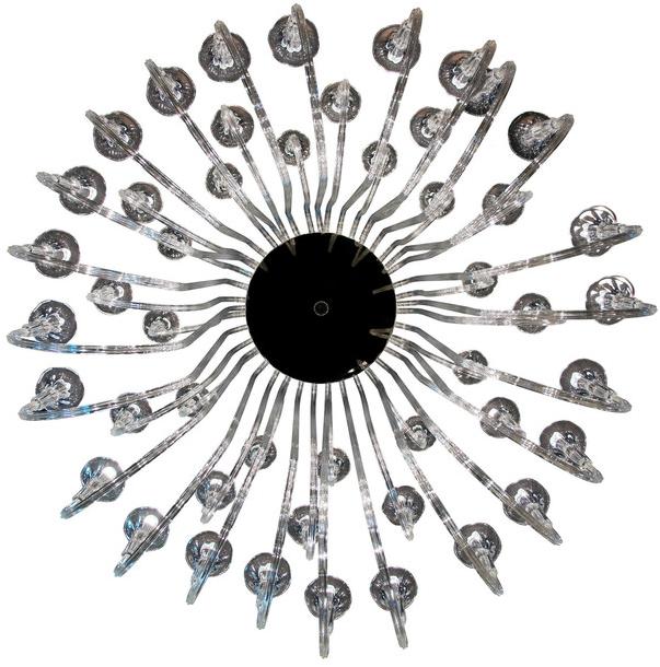 VGnewtrend Люстра из стали и стекла Octopus 7511554.00 - Вид №3