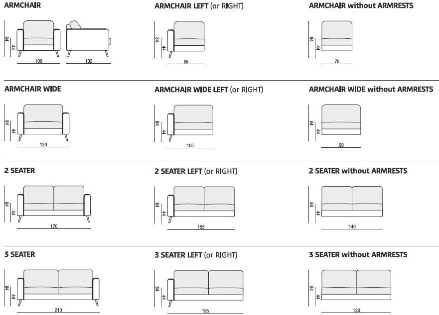 Sits Подставка для ног из ткани Ronja sun-id-1440474 - Вид №2