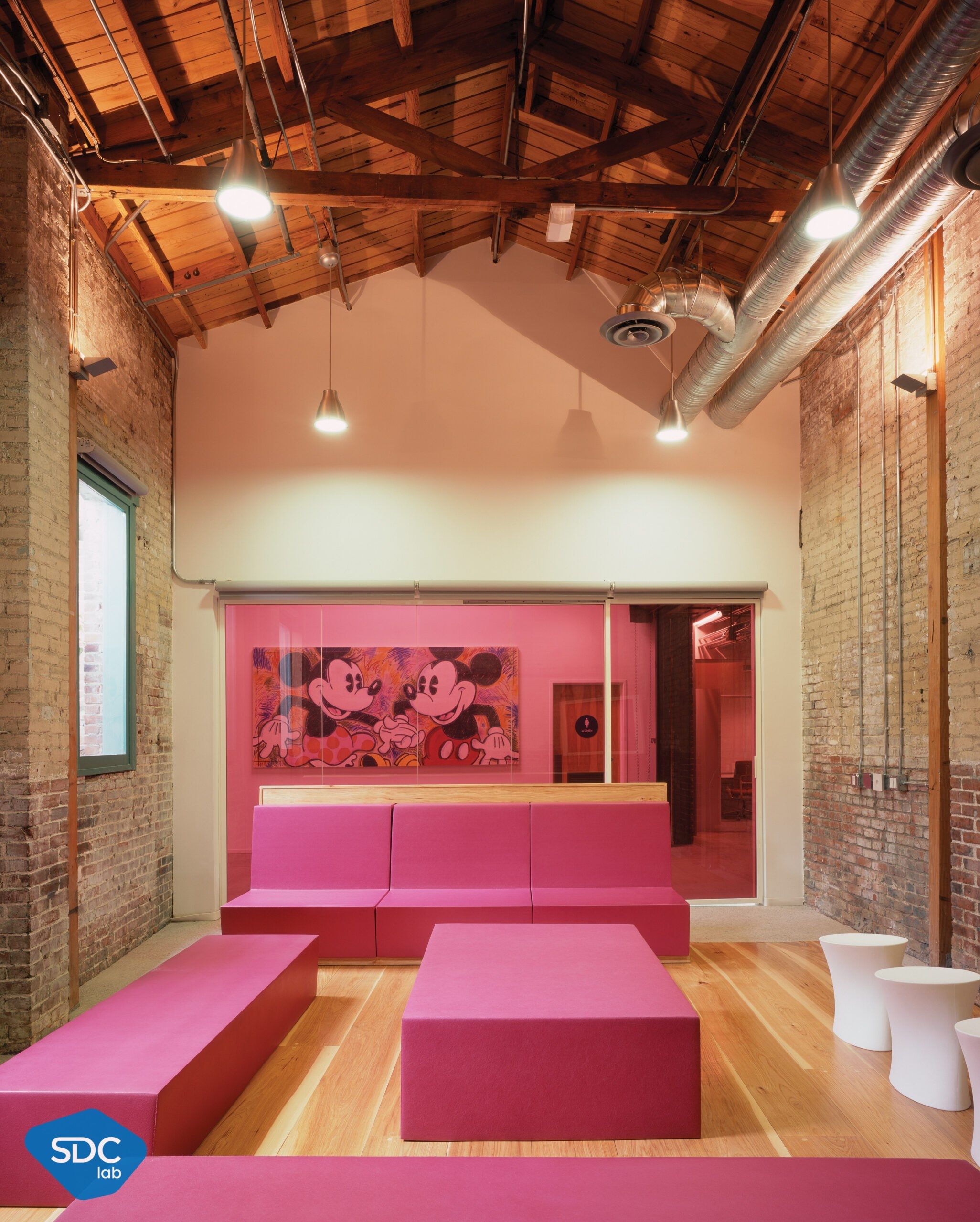 Модульный квадратный пуф из пены QM Quinze & Milan Квадратная и прямая ARCH-00143516 - Вид №10