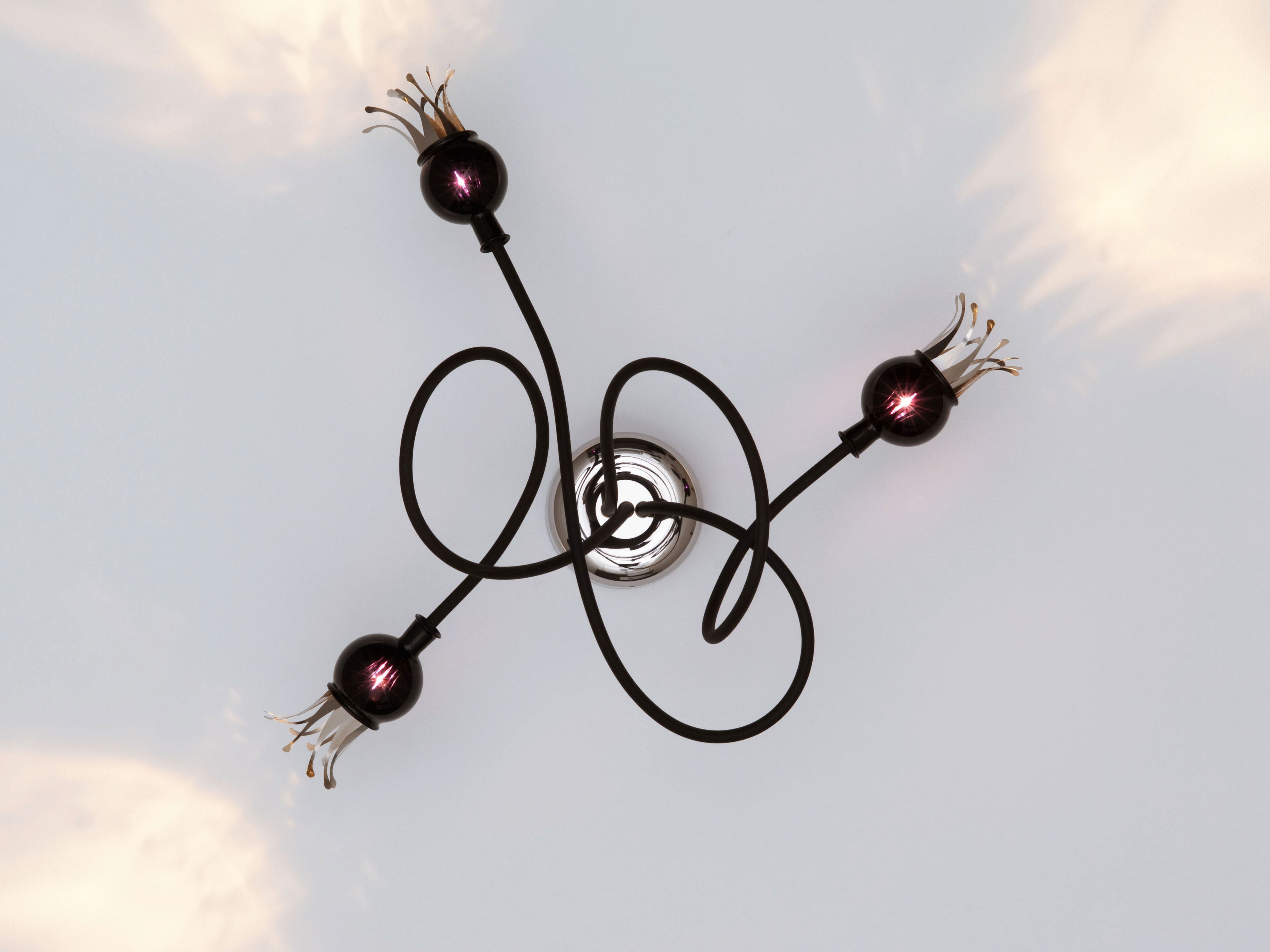 Алюминиевый и стеклянный настенный светильник с гибкой рукояткой serien.lighting POPPY ARCH-00006700 - Вид №19