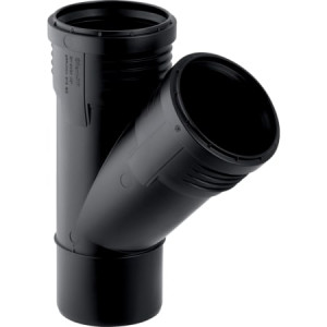 390.434.14.1 Тройник Geberit Silent-PP 45° Geberit