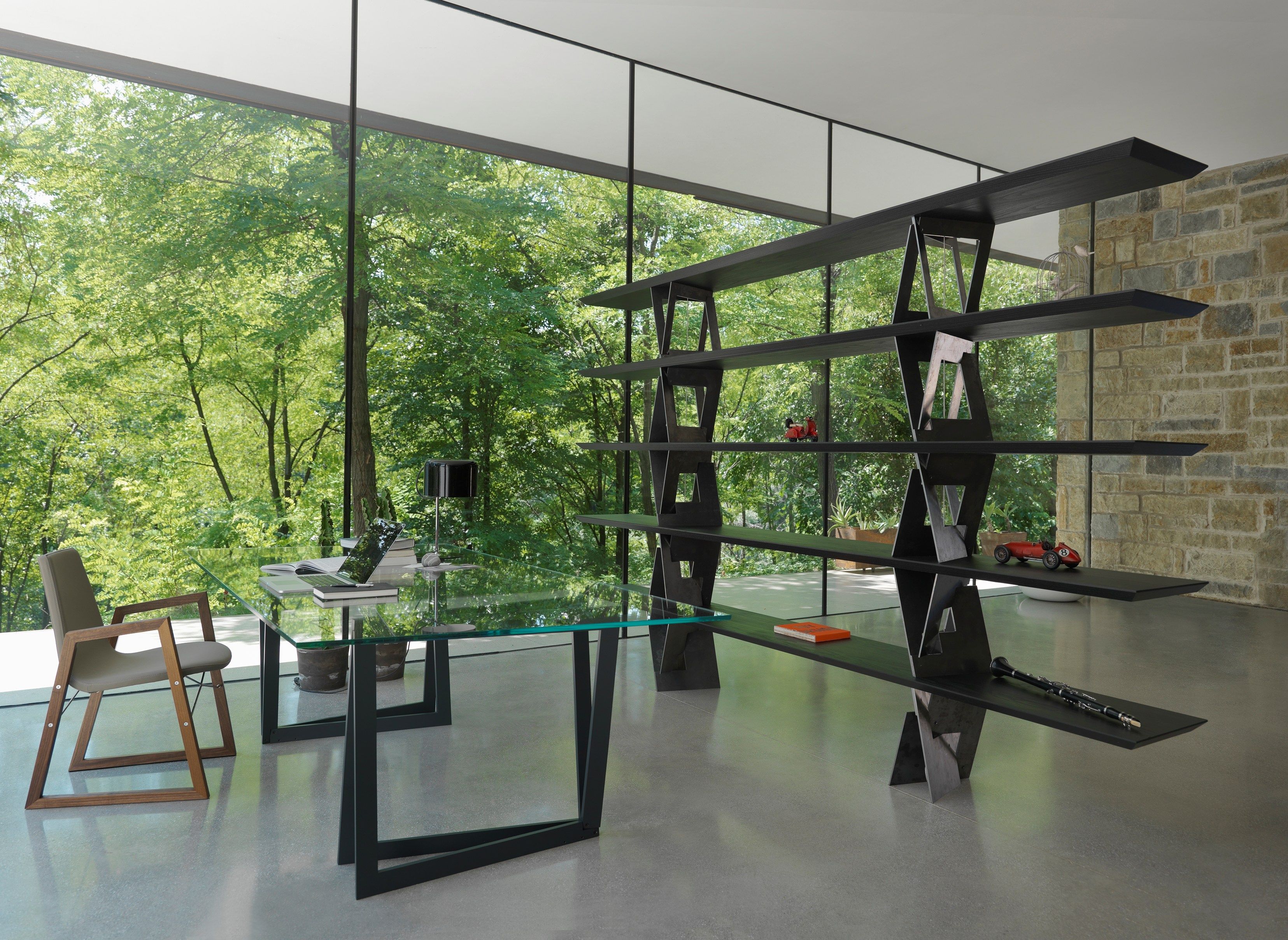 Мягкое кожаное или тканевое кресло для салазок Casamania & Horm ARCH-00145040 - Вид №5