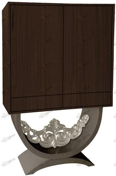 Jetclass Барный шкаф из фанерованной древесины Divus Jdv217 