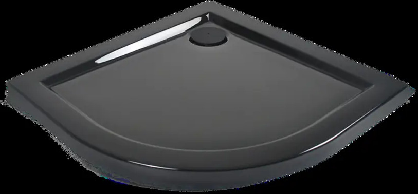 Душевой поддон METAKAM Apart Black угловой 80x80 см с сифоном 89359644