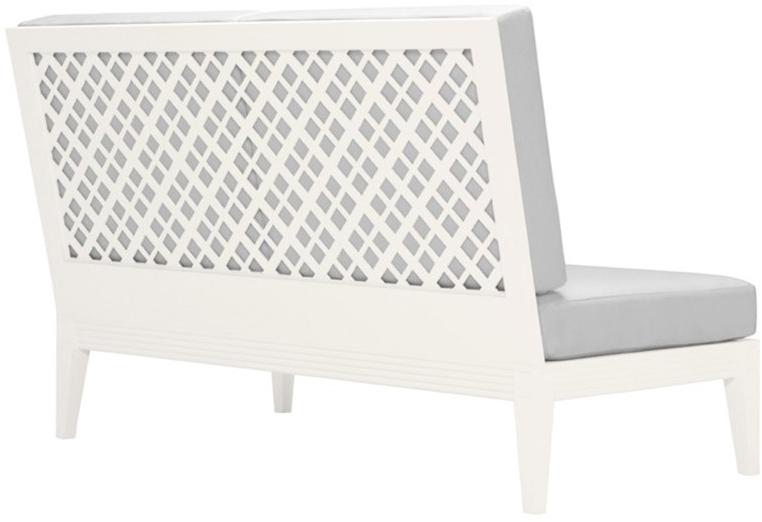 JANUS et Cie Большой центральный модуль из алюминия для модульного дивана Quadratl sun-id-1351650 - Вид №4