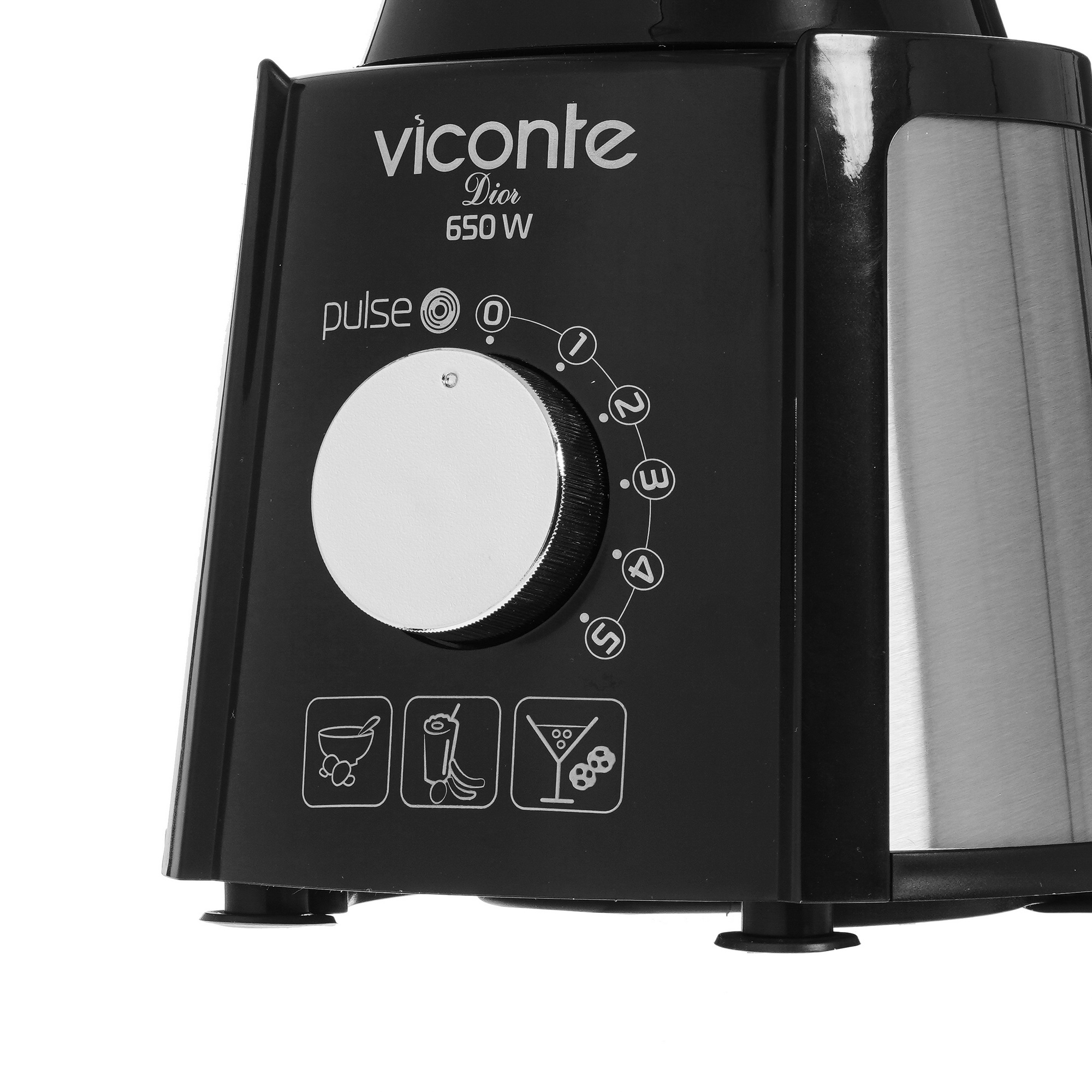 5360231 Блендер стационарный Viconte VC-4418 черный STDN-0004849 - Вид №3