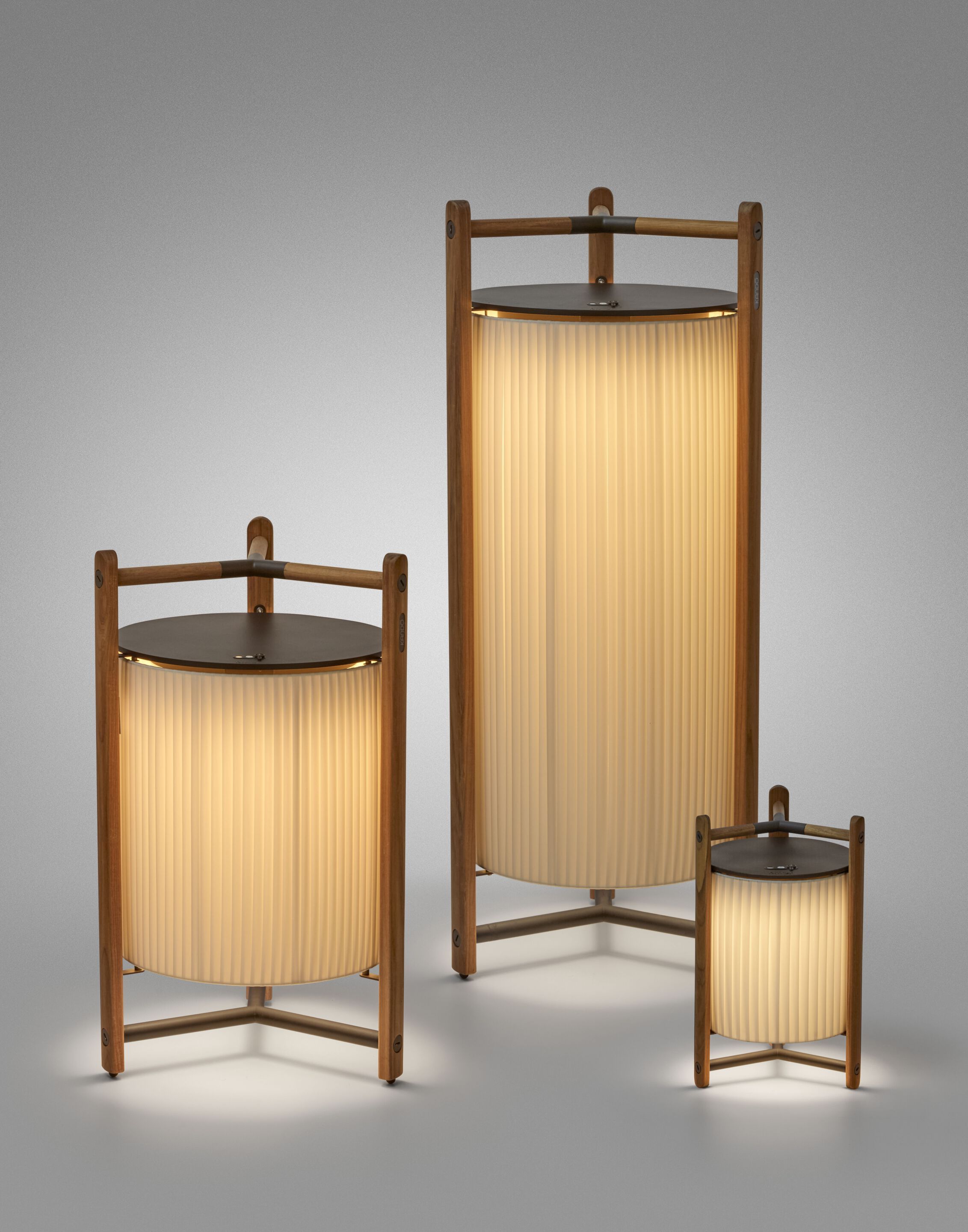 Деревянная светодиодная настольная лампа Bover Kando ARCH-00148361 - Вид №2