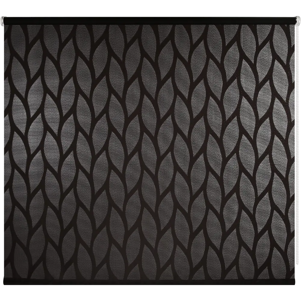 Штора рулонная Bella 120x175 см чёрная PRAKTO STLM-2102314