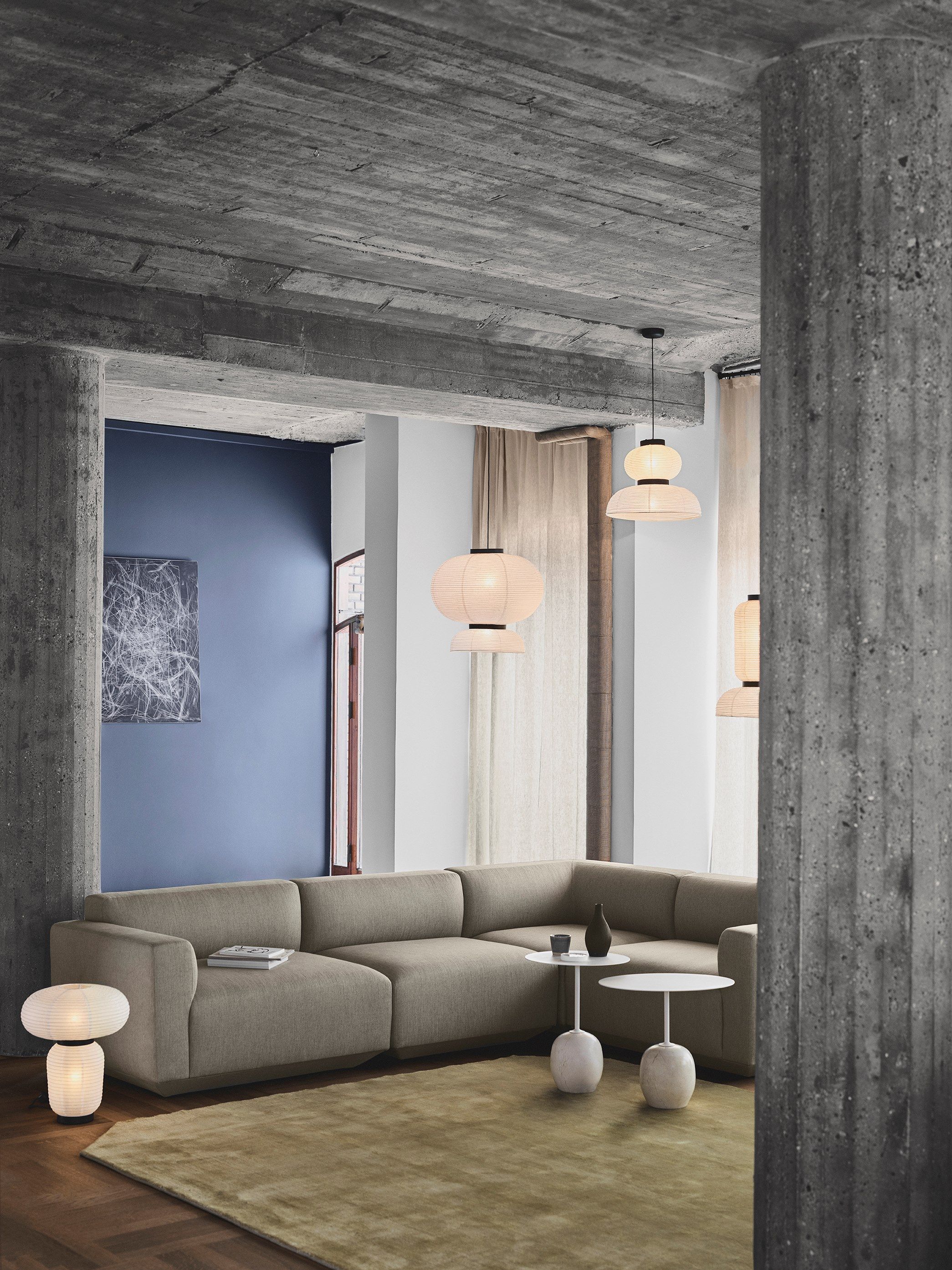 Рисовая бумага подвесной светильник In Stock &amp ARCH-00141925 - Вид №14