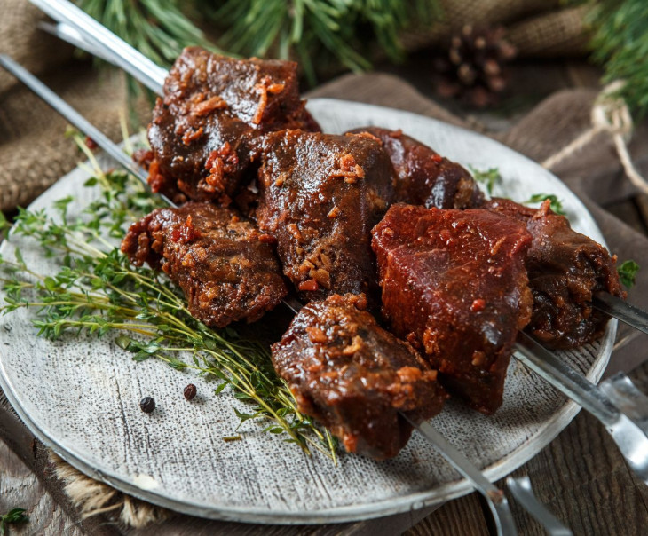 5053 Шашлык из мяса лося Вкусляндия  - Вид №2