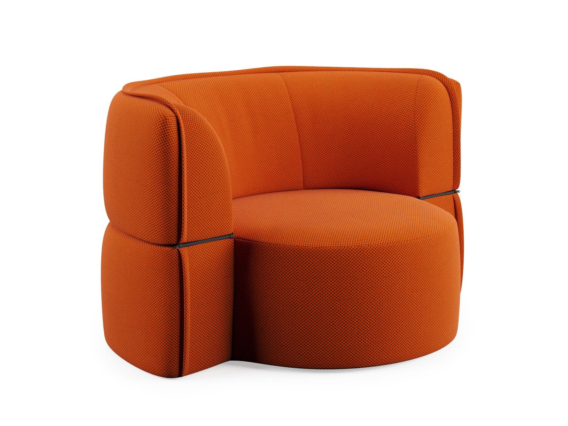 Мягкое тканевое садовое кресло с подлокотниками Liu Jo Living Collection ARCH-00120390 - Вид №1