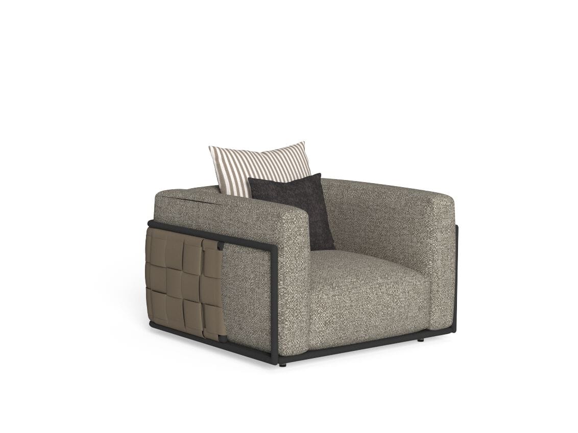 Тканевое мягкое садовое кресло Talenti Tressé ARCH-00046933 - Вид №1