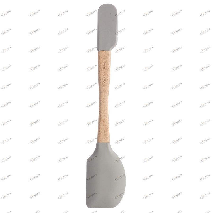 Лопатка силиконовая с двумя насадками серая Innovative Kitchen MASON CASH ДИЗАЙНЕРСКИЕ 00-3870903 Серый 
