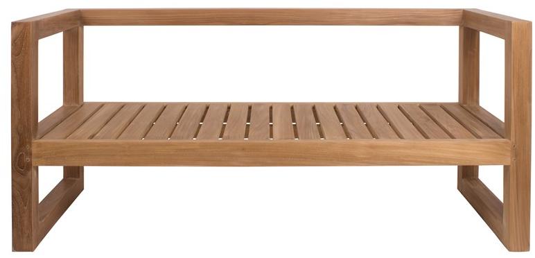 Il Giardino di Legno Садовый диван из тикового дерева Boxer Boxr0255 - Вид №1