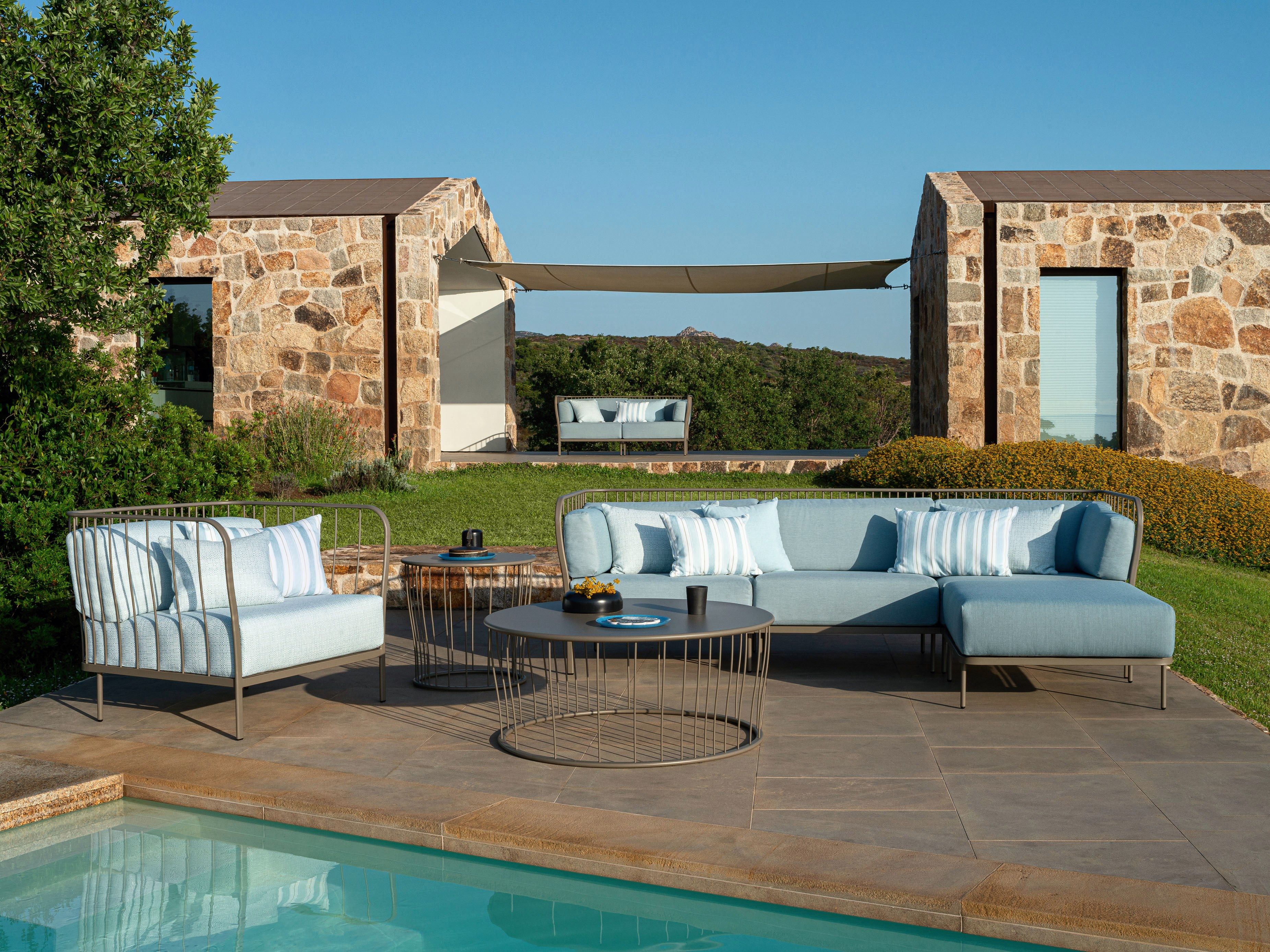 Тканевое мягкое садовое кресло emu Cannolè ARCH-00049695 - Вид №7