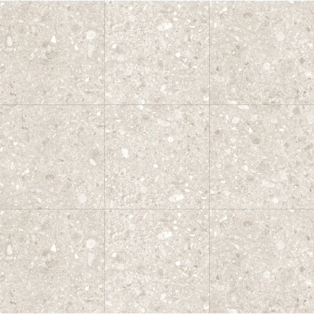 Глазурованный керамогранит Stonella Bianco 60x60 см 1.44 м² матовый цвет белый Santreyd STLM-2171069 - Вид №2