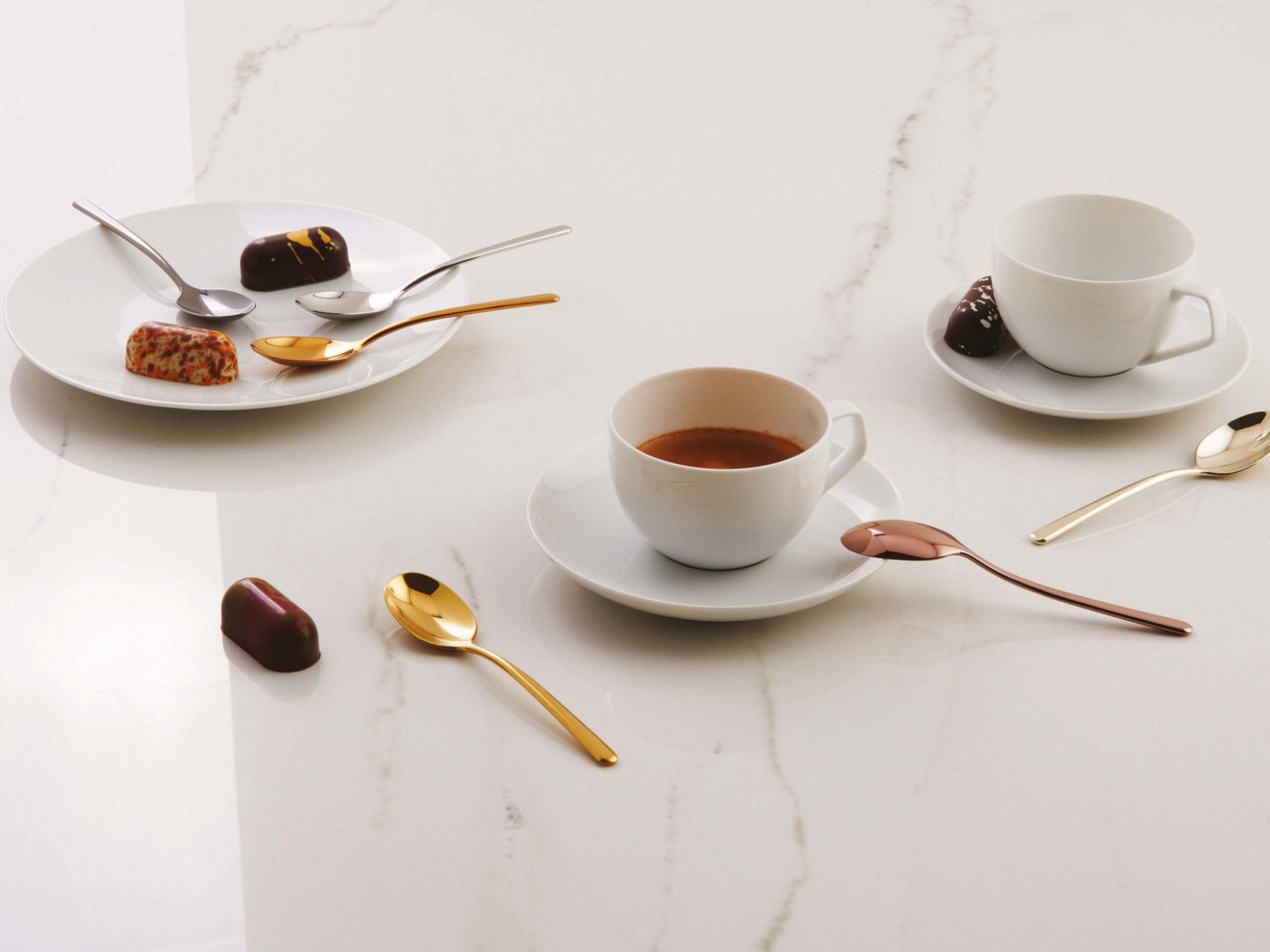 Чайные ложки из нержавеющей стали Sambonet Linear ARCH-00095026 - Вид №3