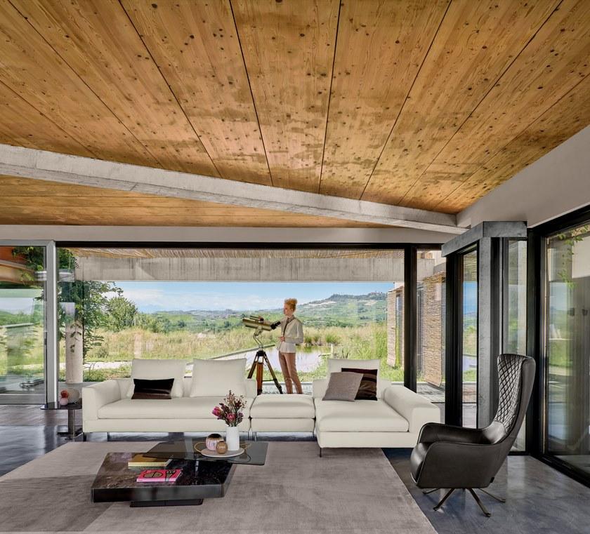 Arketipo Угловой диван в ткани sun-id-1492702 - Вид №3