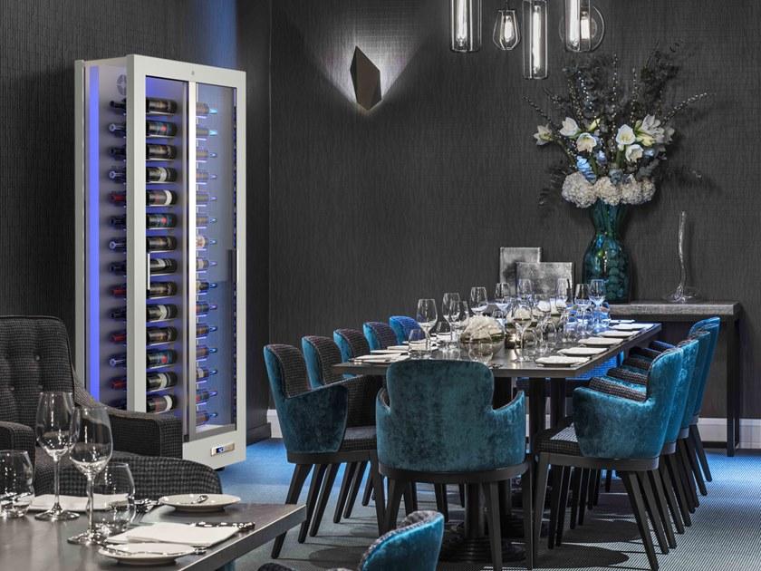 EXPO Алюминиевый винный шкаф с рамой из МДФ Teca Te-m12 / te-c12 - Вид №3