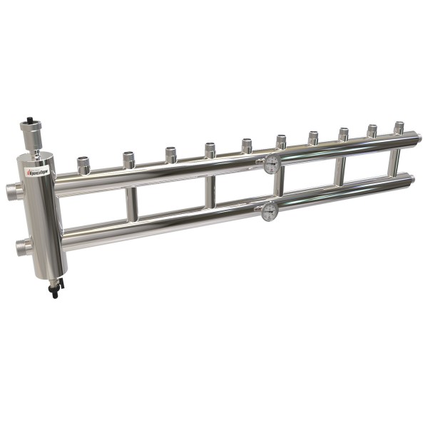 Купить Распределительный коллектор с гидрострелкой 120 кВт, 5+1 контур Прокситерм GSK4051 - Вид №1