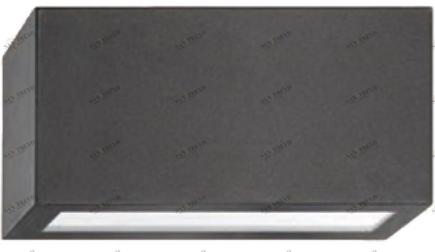 NEXO LUCE Настенный светодиодный светильник из литого под давлением алюминия Inlux surface 5466 / 5475