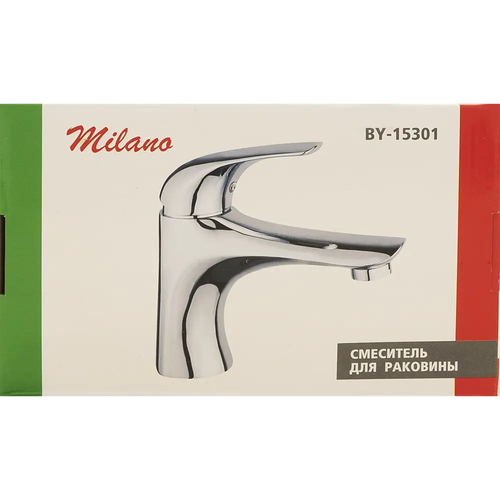 Смеситель для раковины Milano BY-15301 однорычажный цвет хром Santreyd STLM-2006703 - Вид №2