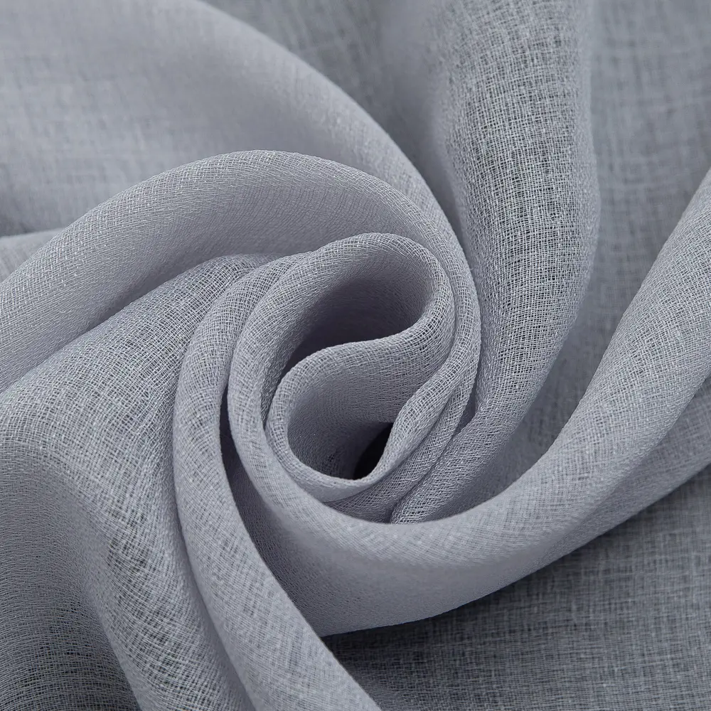 Тюль 1 м/п Фентези лен 280 см цвет серый TEX REPUBLIC STLM-2173777