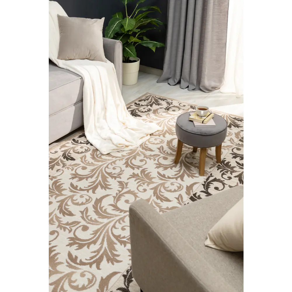 Ковер полипропилен Люкс L011 300x400 см цвет бежевый 82172621 STLM-2054305 MERINOS  - Вид №4