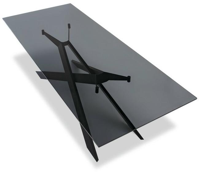 Sovet italia Прямоугольный стеклянный стол sun-id-1463005 - Вид №8