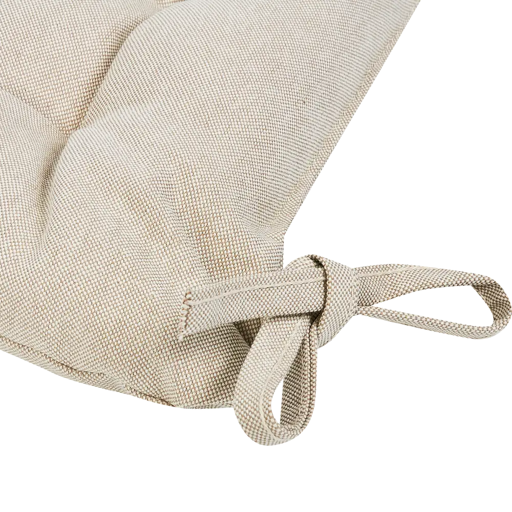 Сидушка LINEN WAY Elegan для стульев 38×38 см бежевая 85442291 STLM-1571584 - Вид №2