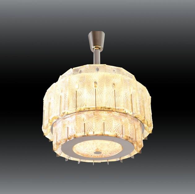 Woka Lamps Vienna Подвесной светильник из стекла в классическом стиле sun-id-1379722 - Вид №2