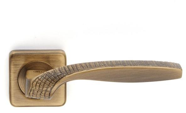 Pasini Ручка из латуни на розетке Quadrata 3541  - Вид №5