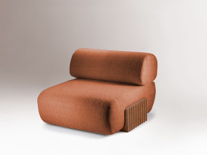 Тканевое кресло