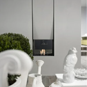 Камин двухсторонний на биоэтаноле CANTOBC63F Antonio Lupi CANTO DEL FUOCO встраиваемый