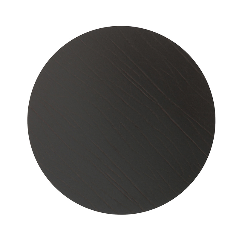 981709 BUFFALO brown подстановочная салфетка круглая, диаметр 30 см, толщина 2мм;LIND DNA 