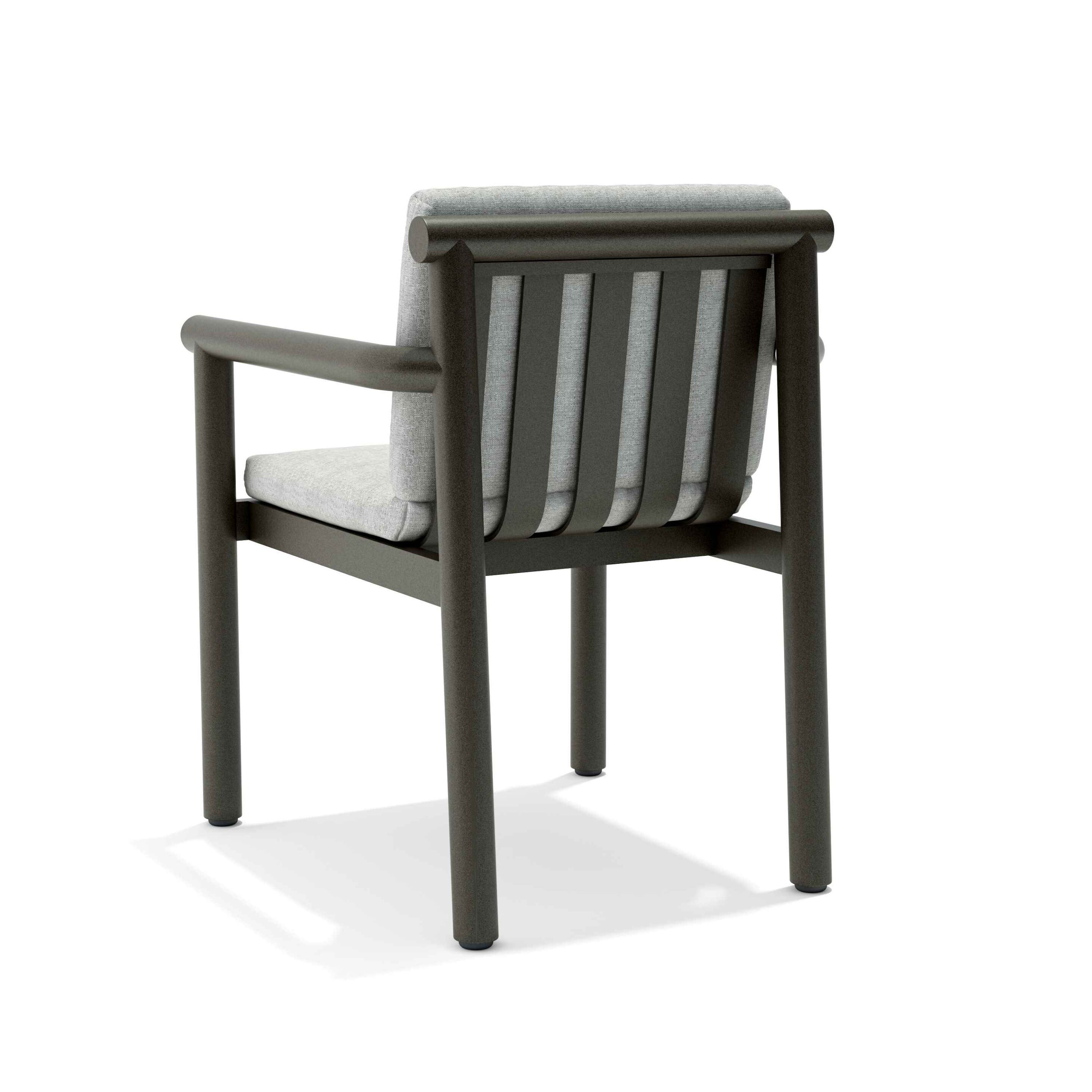 Алюминиевый стул с порошковым покрытием с подлокотниками Walters Сорренто ARCH-00066146 - Вид №1