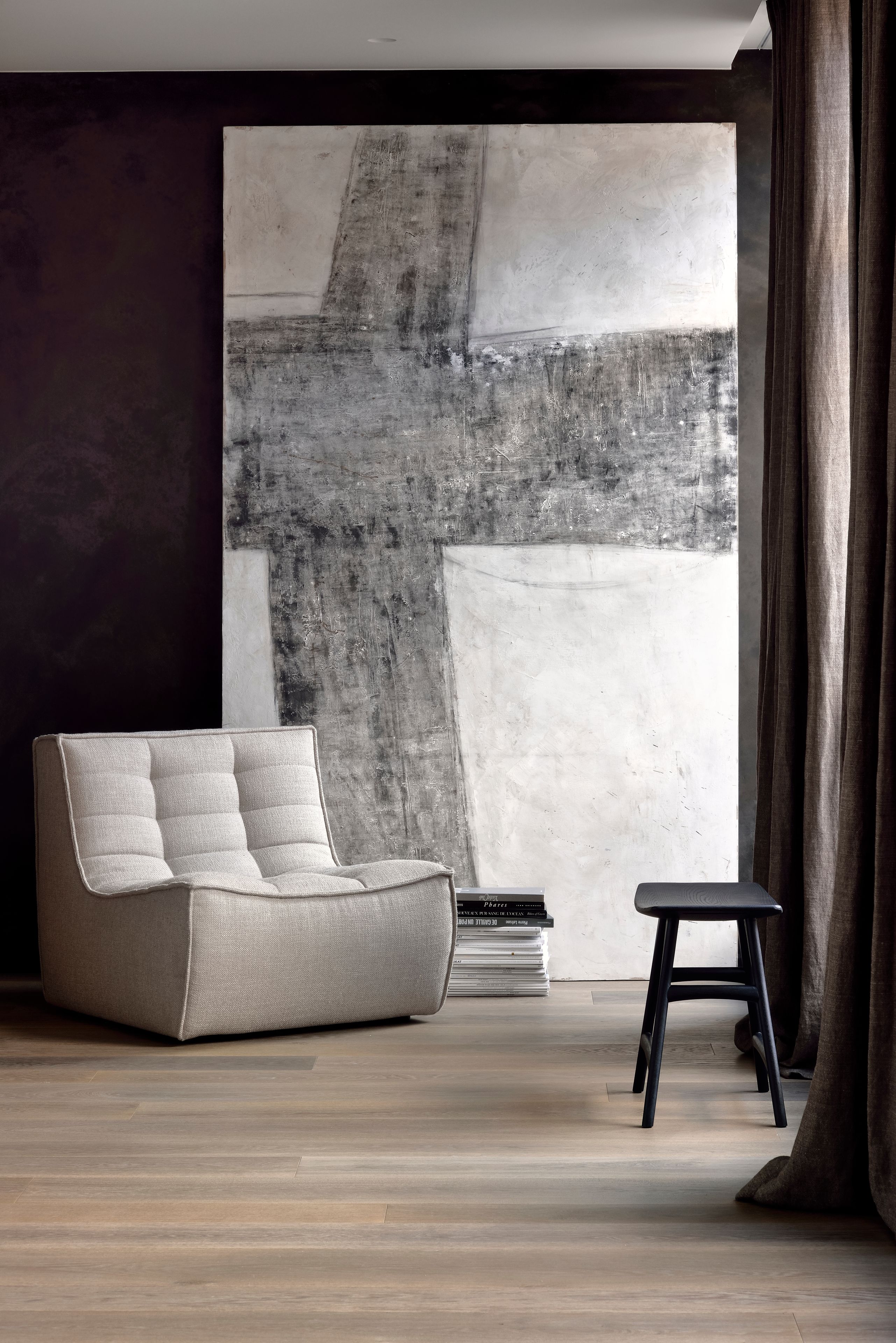 Тканевое кресло Ethnicraft N701 ARCH-00004207 - Вид №6