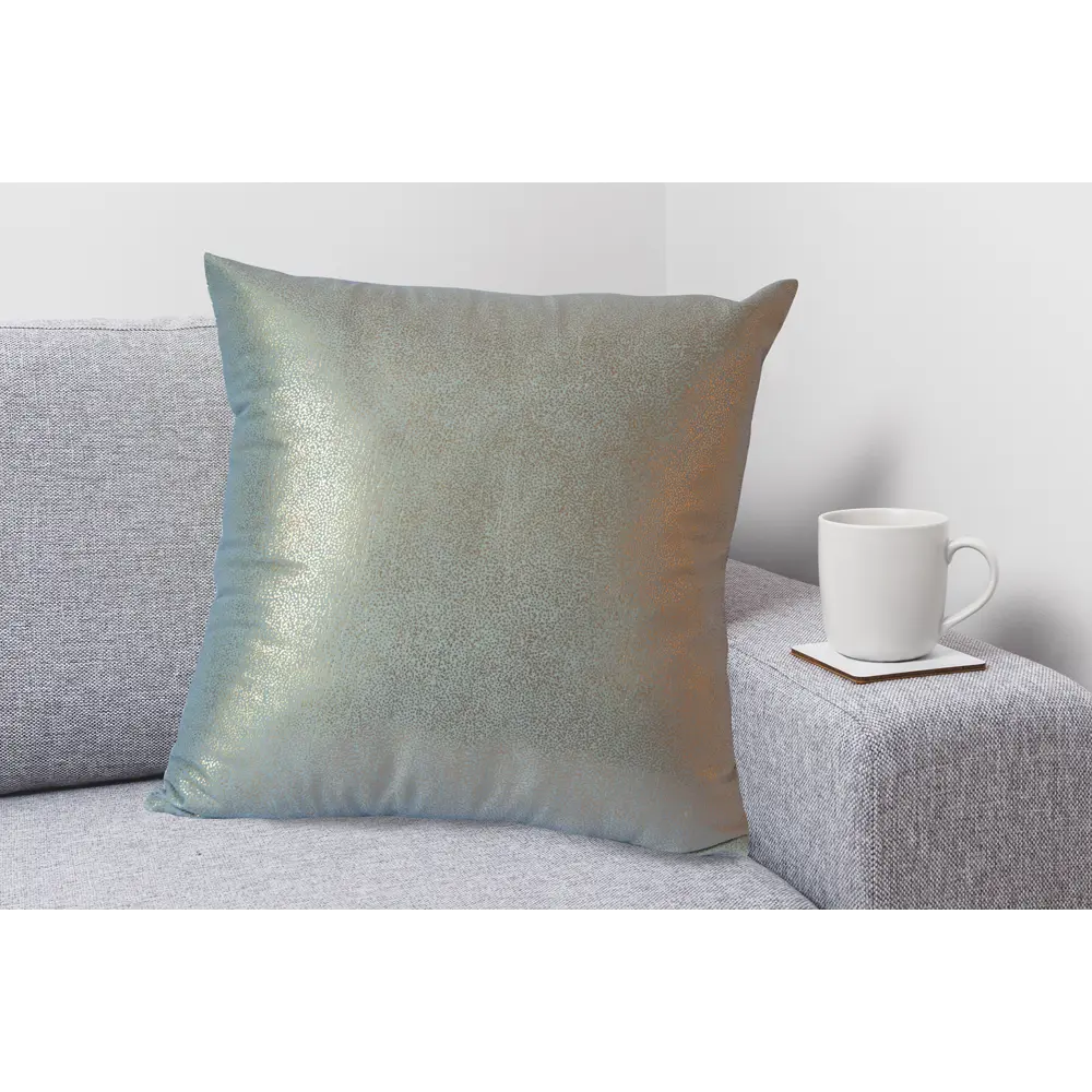 Подушка Seasons Lebet бархат 45x45 см цвет бирюзовый 84391947 STLM-2022317  - Вид №3