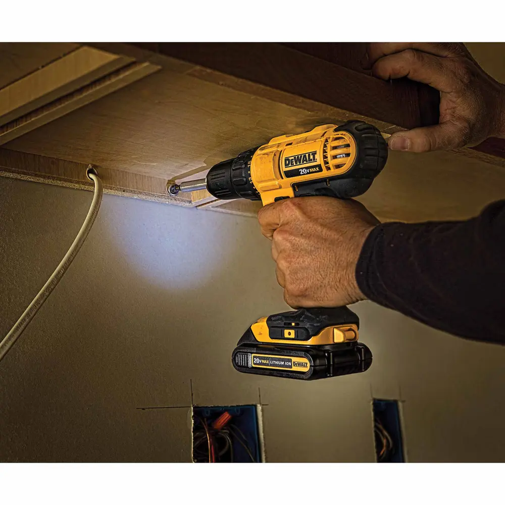 Дрель-шуруповерт аккумуляторная DeWalt DCD771S2, 18 В Li-ion 2х1.5 Ач STLM-2066953 - Вид №23