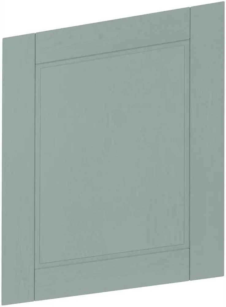 Фасад кухонный Delinia ID Томари голубой 59.7×76.5 см с геометрической филенкой 82011013