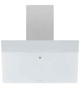 9195718 Вытяжка наклонная KRONA KRISTEN A 600 S белый/серебристый