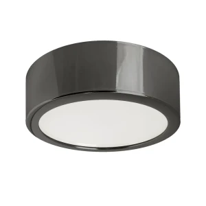 Светильник точечный светодиодный накладной CK80-6H 3 м² белый свет цвет глянцевый чёрный