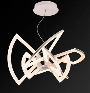 Подвесной светодиодный светильник IDLamp Eleanor 398/2X80-LEDWhitechrome IDLAMP ДИЗАЙНЕРСКИЕ, ELEANOR 200957 -