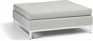 MNST403 Табурет для ног средний белый lotus smokey Manutti Zendo