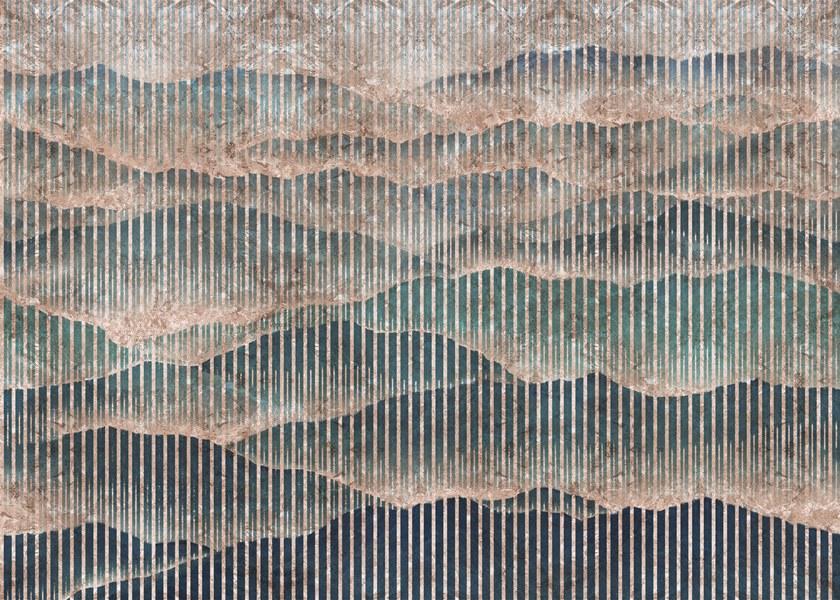 Inkiostro Bianco Сусальное золото обои с пейзажами Goldenwall 2020 Inkqwmg2001,2,3,4 - Вид №1