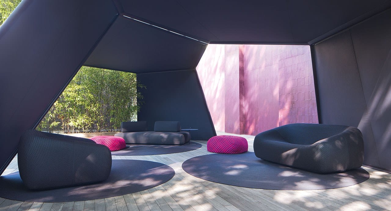 2-местный съемный садовый диван Paola Lenti ARCH-00096569 - Вид №1